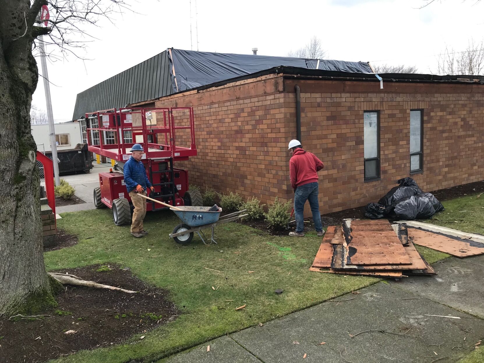 Fire station redo begins